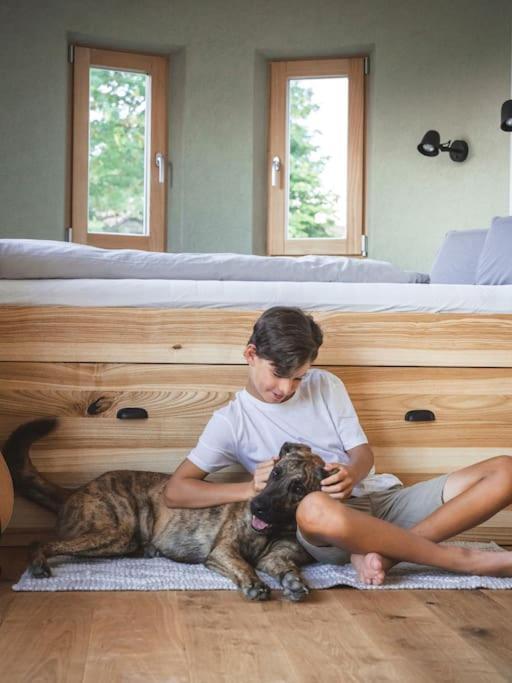 Wohnwagon Paul - Autarkie Erleben! - Tiny House Villa Oberschneiding Екстериор снимка